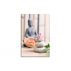 Obraz na plátně - Buddha a meditace - obdélník